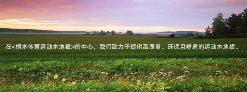 意昂53平台登录注册：在<枫木体育运动木地板>的中心，我们致力于提供高质量、环保