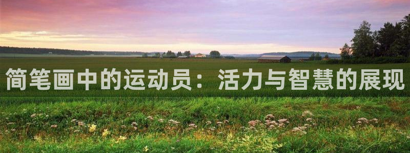 意昂5平台注册：简笔画中的运动员：活力与智慧的展现